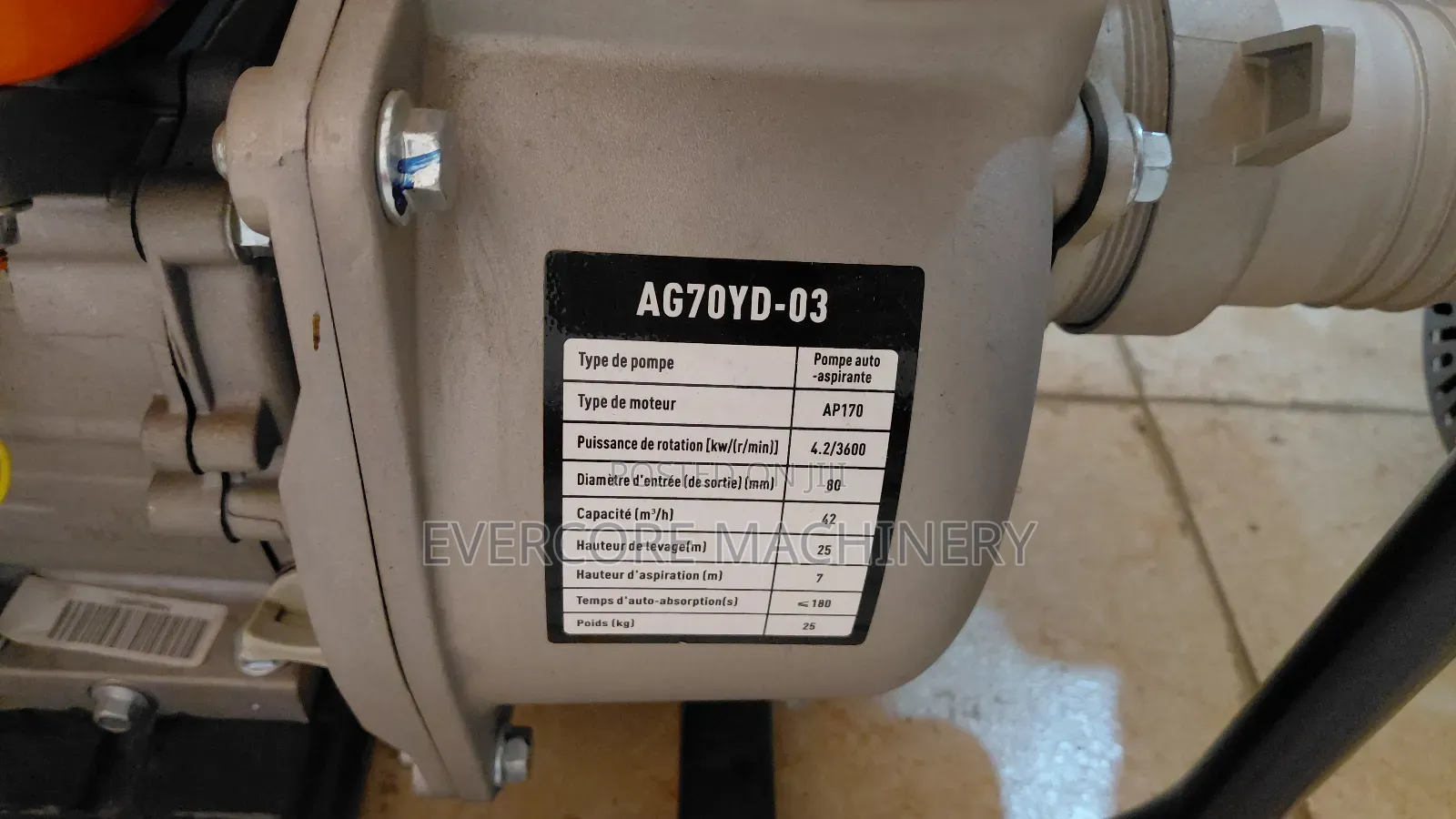 Petrol Normal Pressure Waterpump 2inch Outlet.