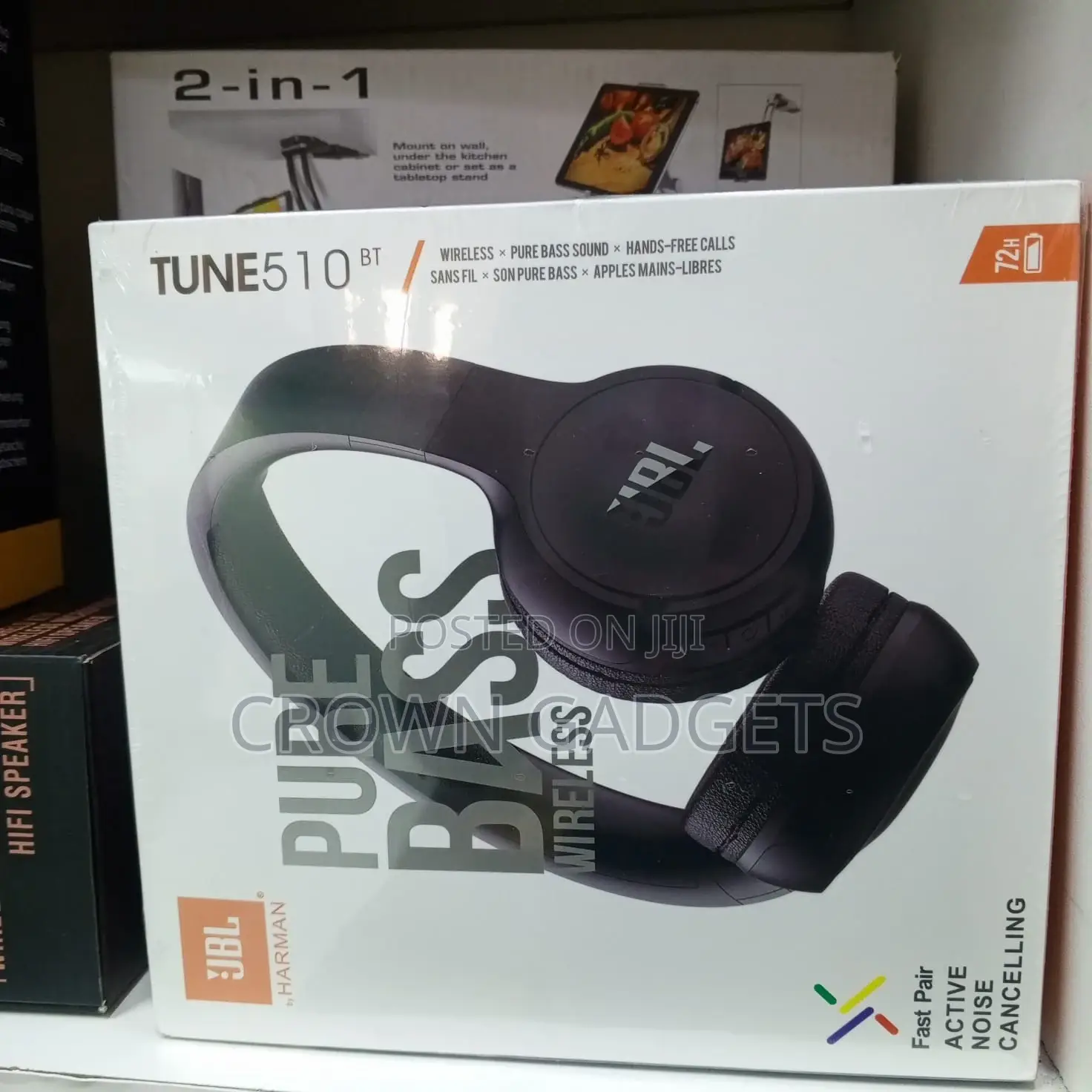 JBL Tune 510bt Wireless Bluetooth Headphones With Pure Bass