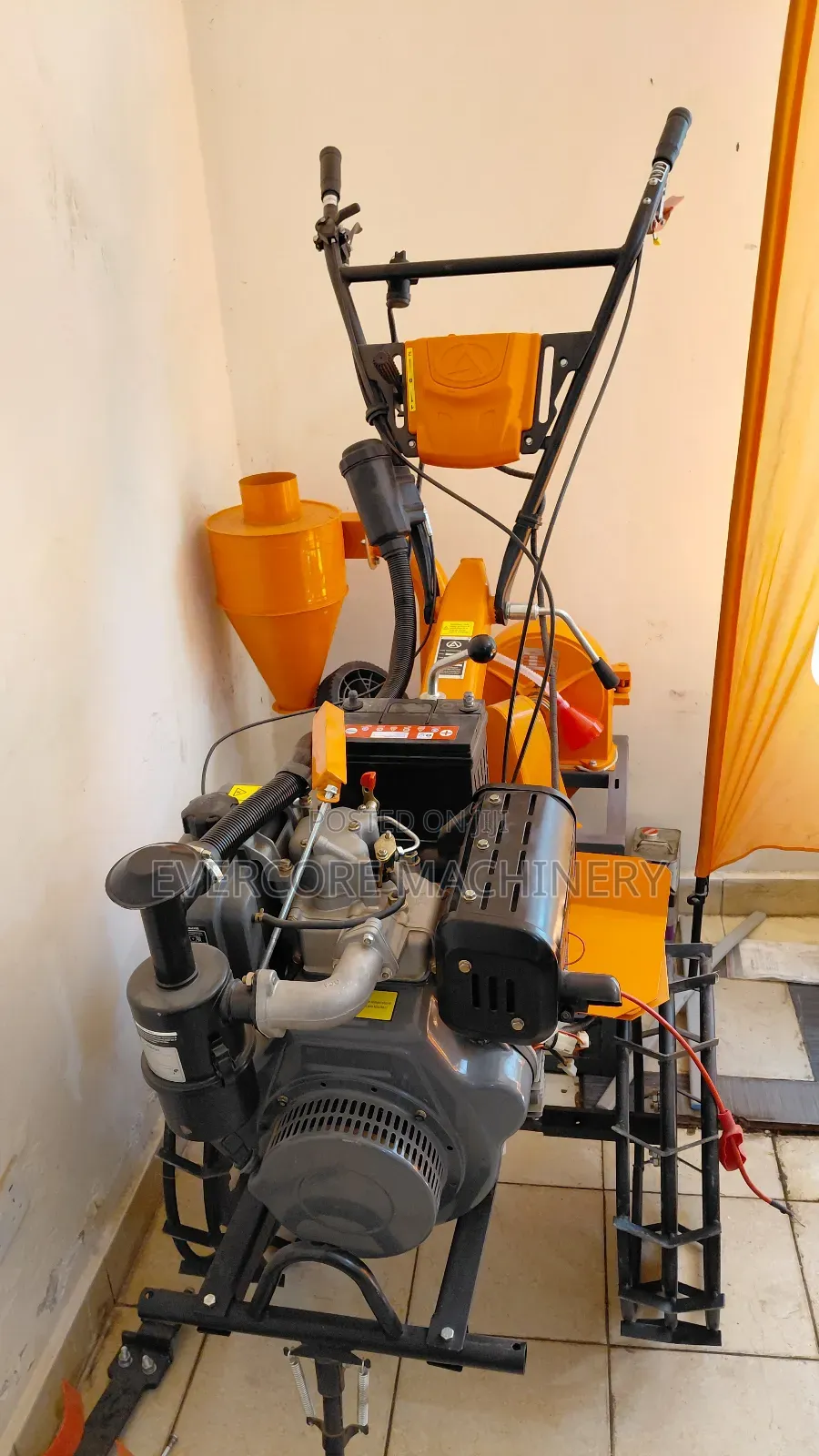 Diesel 10hp Power Tiller With Accessories.