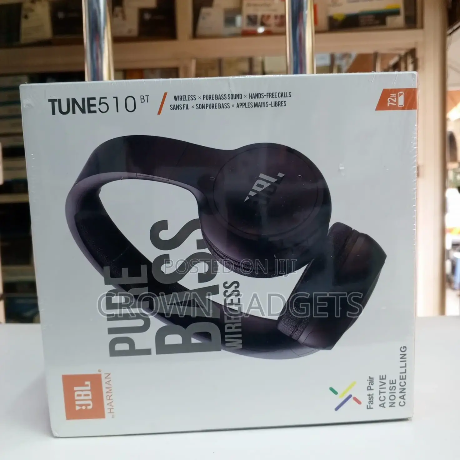 JBL Tune 510bt Foldable on-Ear Headphones With Deep Bass