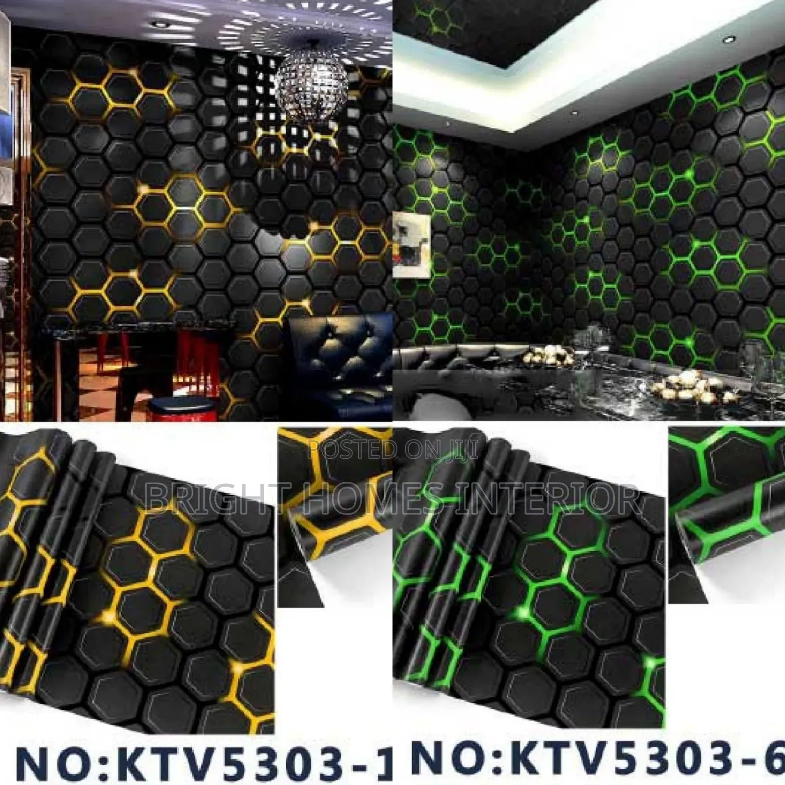 Gold 3d Wallpaper Honeycomb Unique Pattern Wallpaper