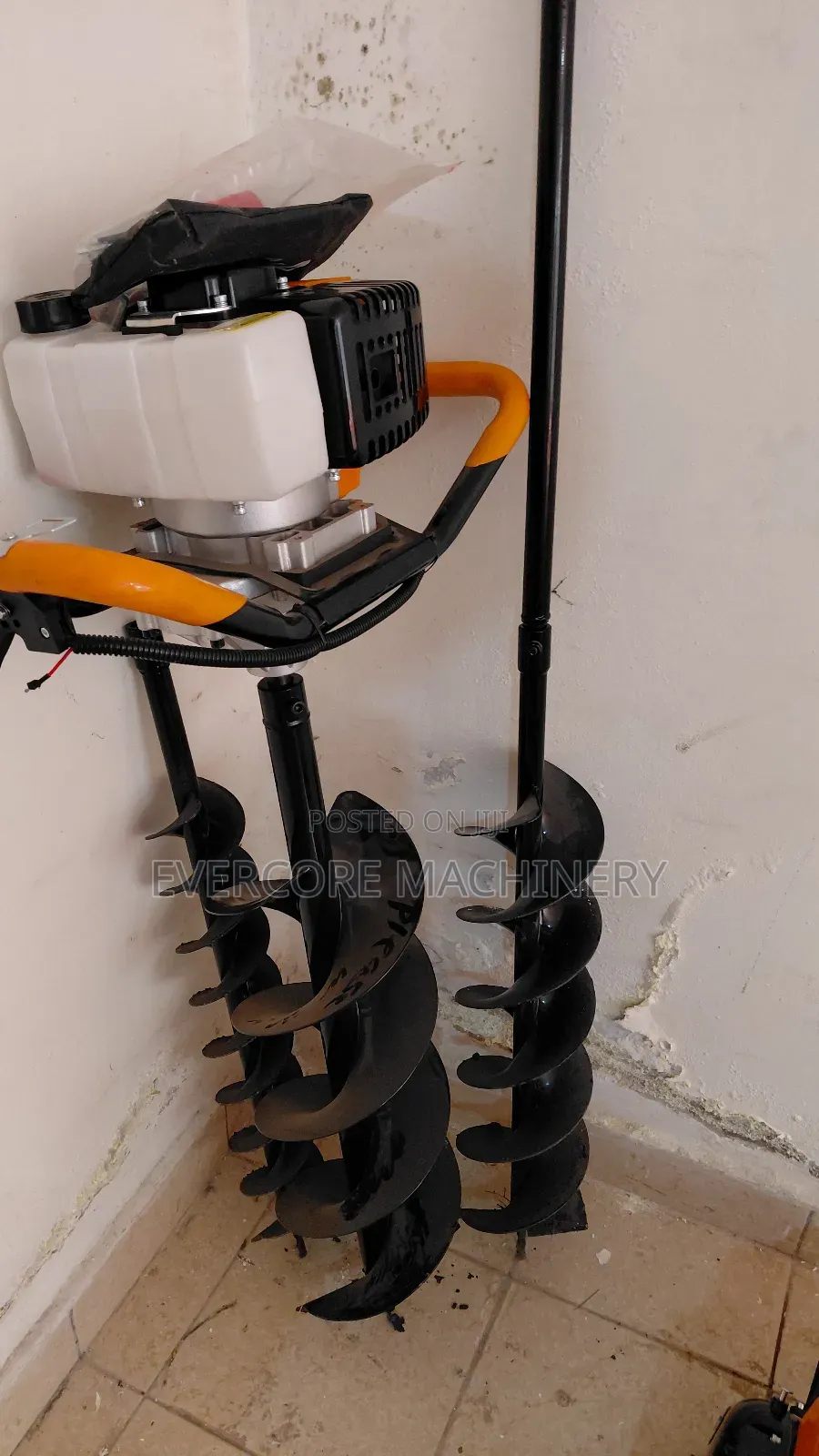 2stroke Heavy Duty Earth Auger Machine With Bits.