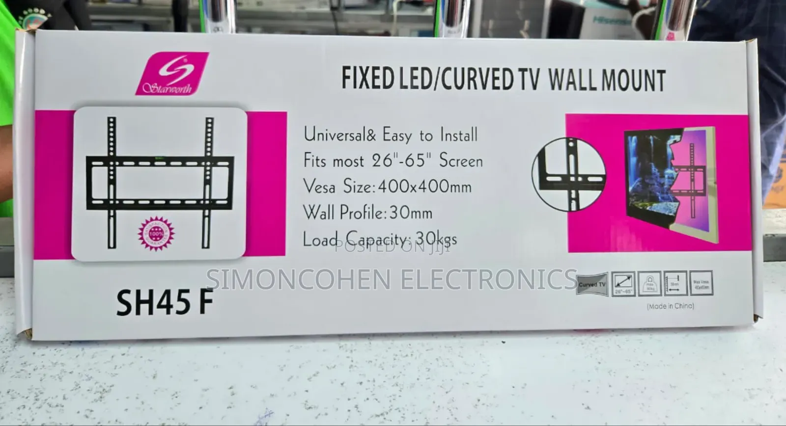 Fixed Wall Mount