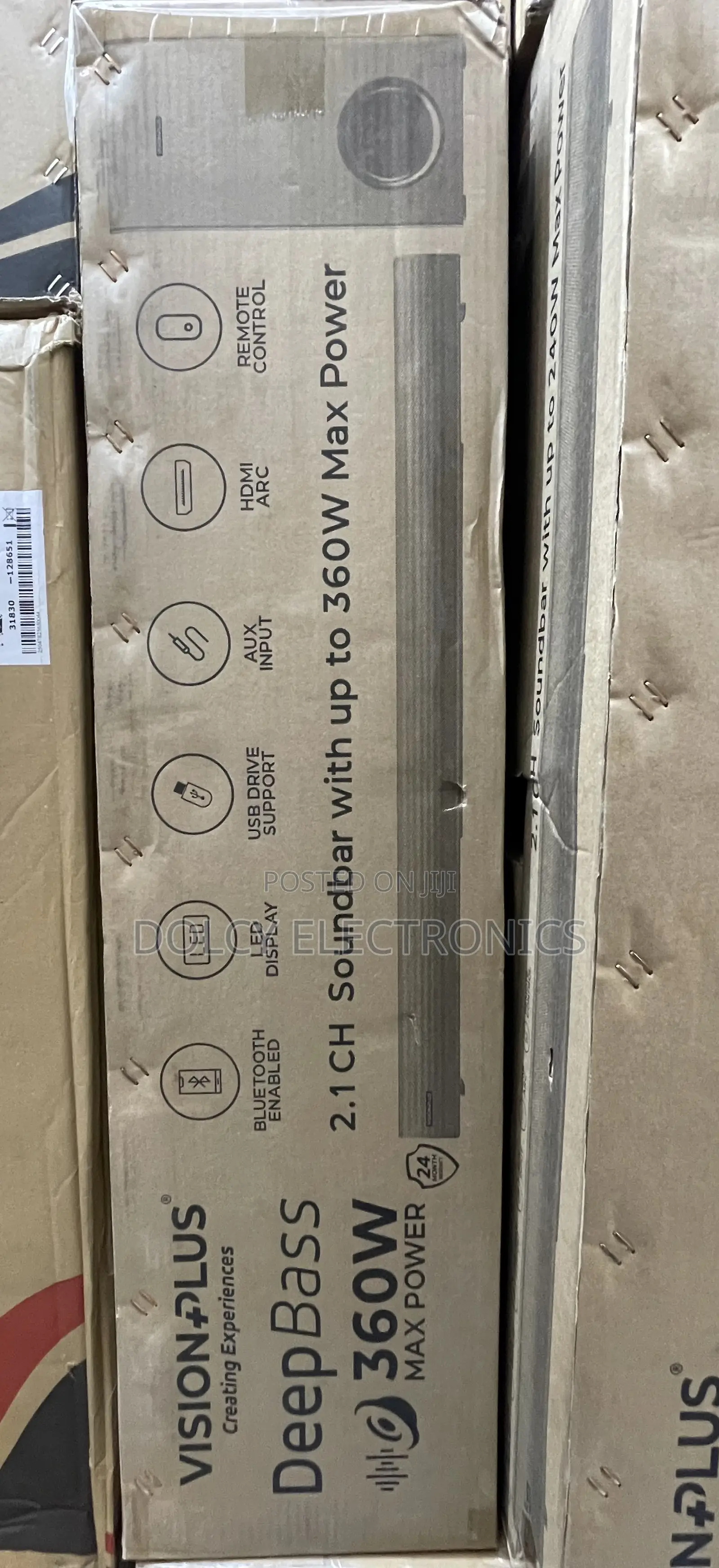 Vision Deep Bass 360w 2.1ch Sound Bar