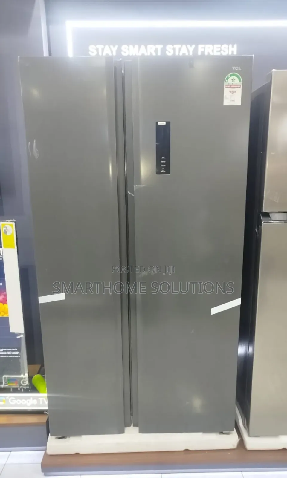 Tcl Side By Side Refrigerator 492 Litres
