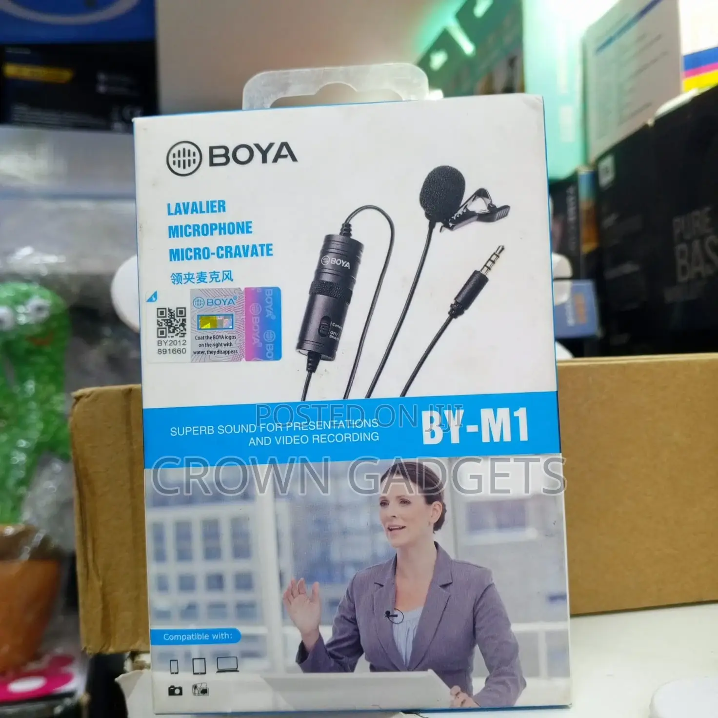 Boya by-M1 Omnidirectional Lavalier Microphone With 6m Cable