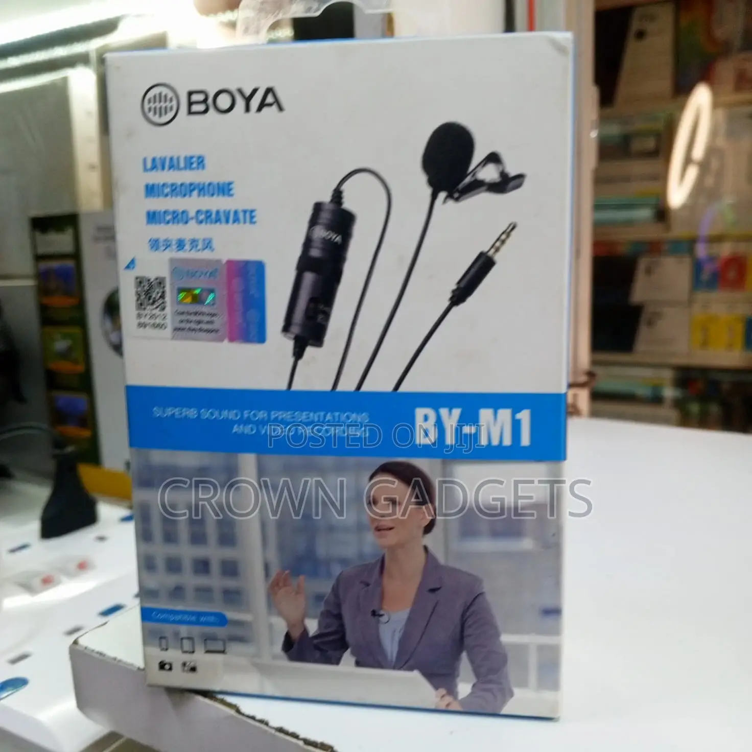 Boya by-M1 Lapel Mic – Superb Sound for Recording Vlogging