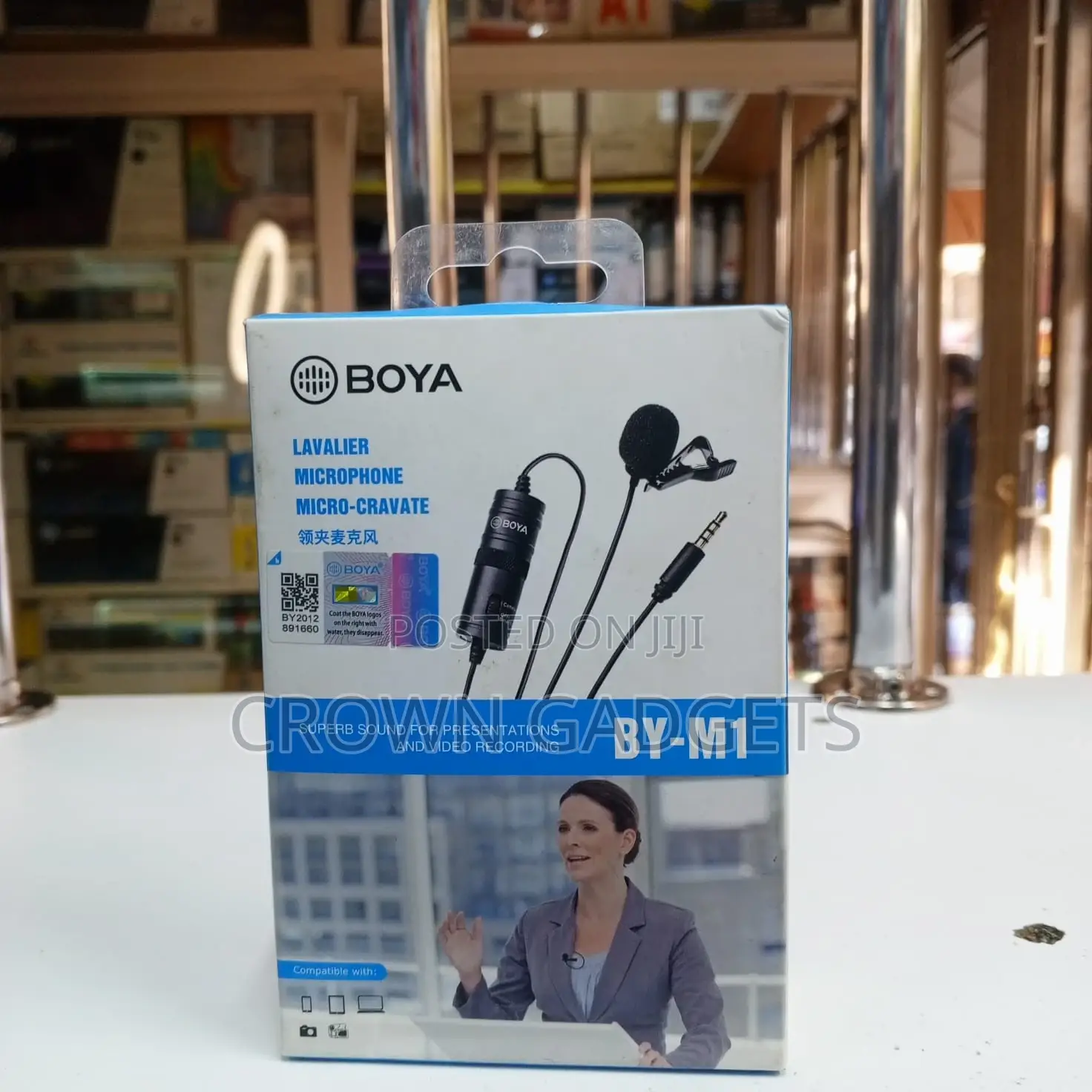 Boya by-M1 Lapel Mic – Superb Sound for Recording Vlogging