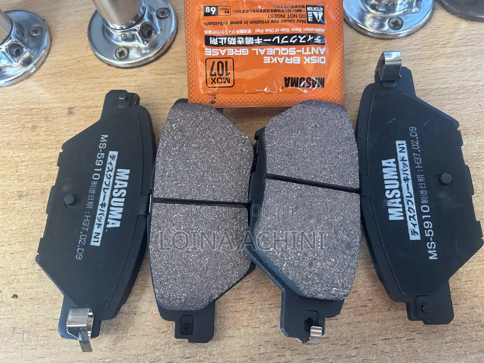 Mazda Cx8 Rear Masuma Brakepads