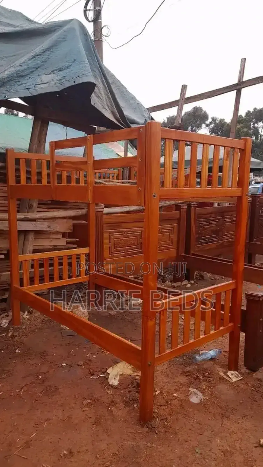 Quality Hardwood Double Decker