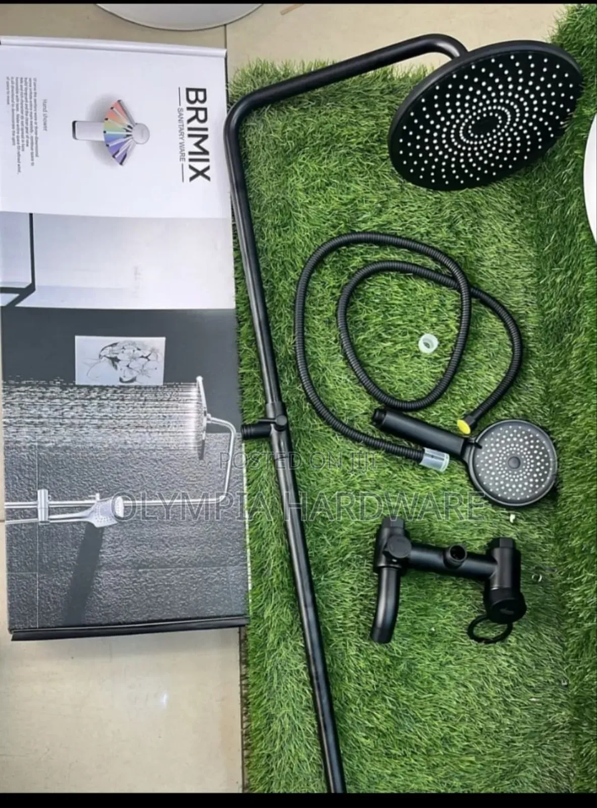 Brimix Black Shower Mixers