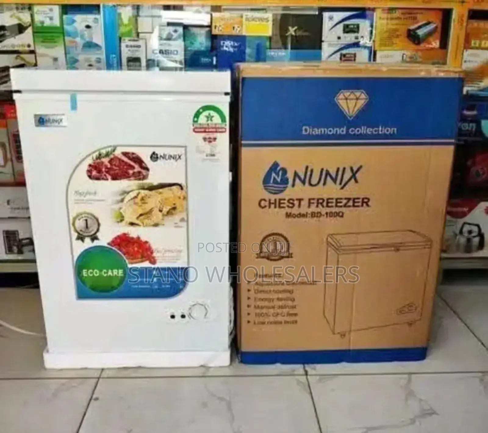Affordable Chest Freezer Nunix 100ltrs