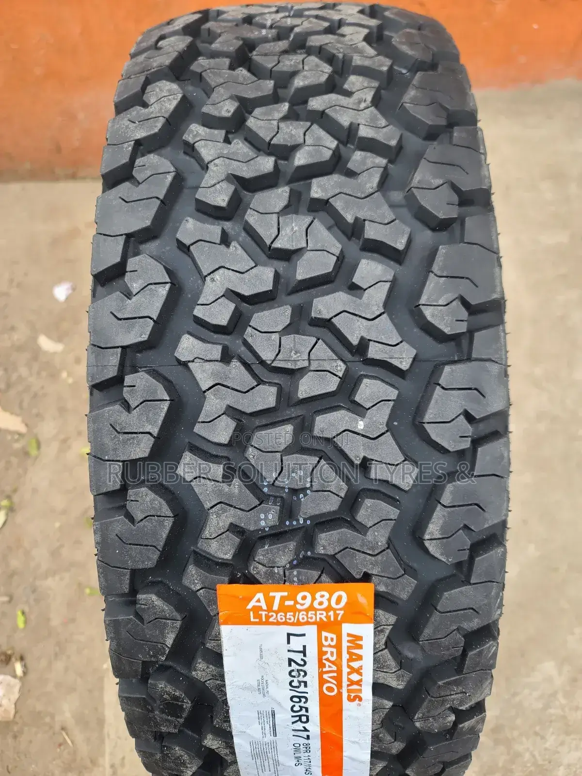 265 /65 R17 Maxxis Tyres Bravo a/T980 All-Terrain