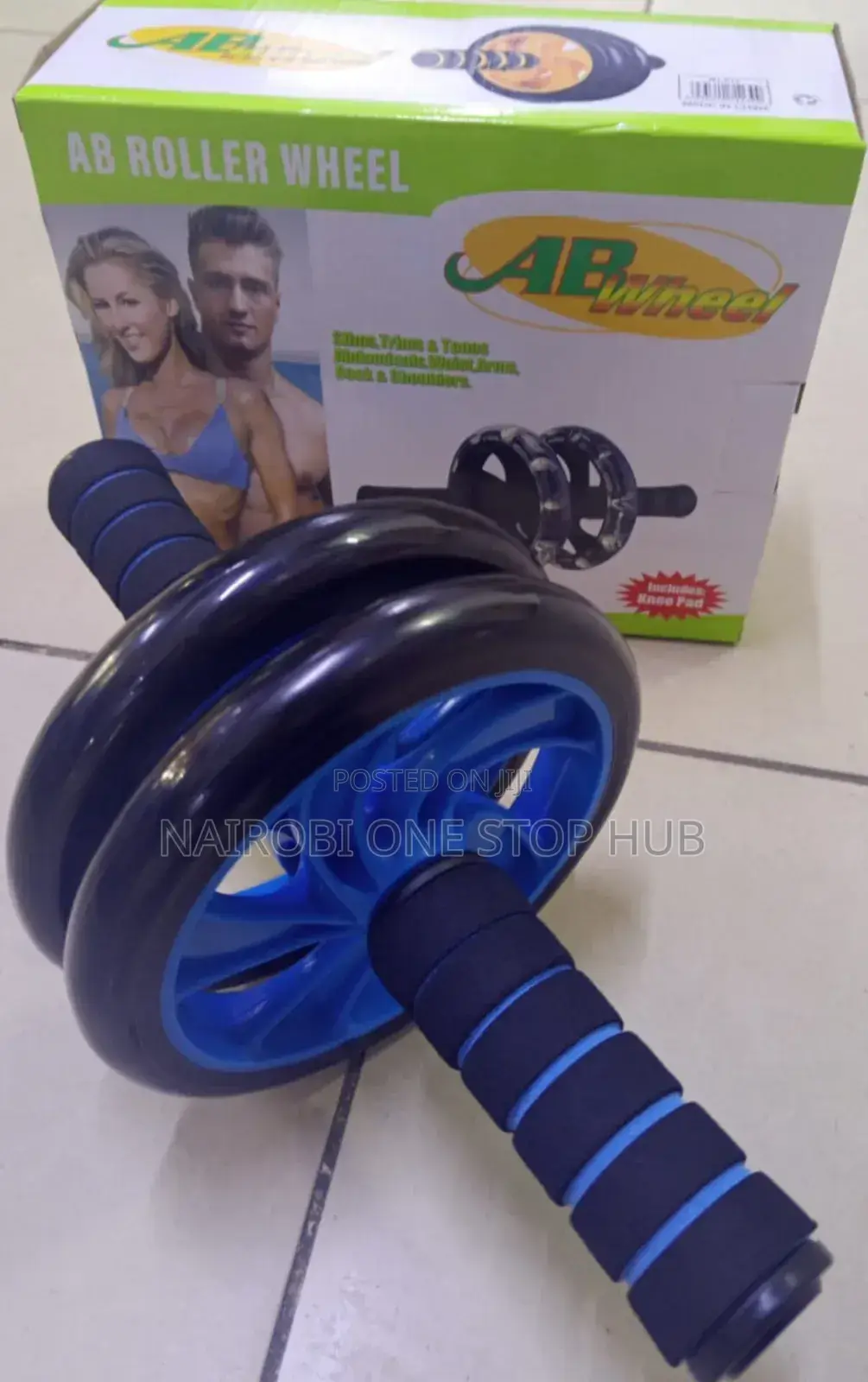 Dual Wheel Ab Roller for Home Workout