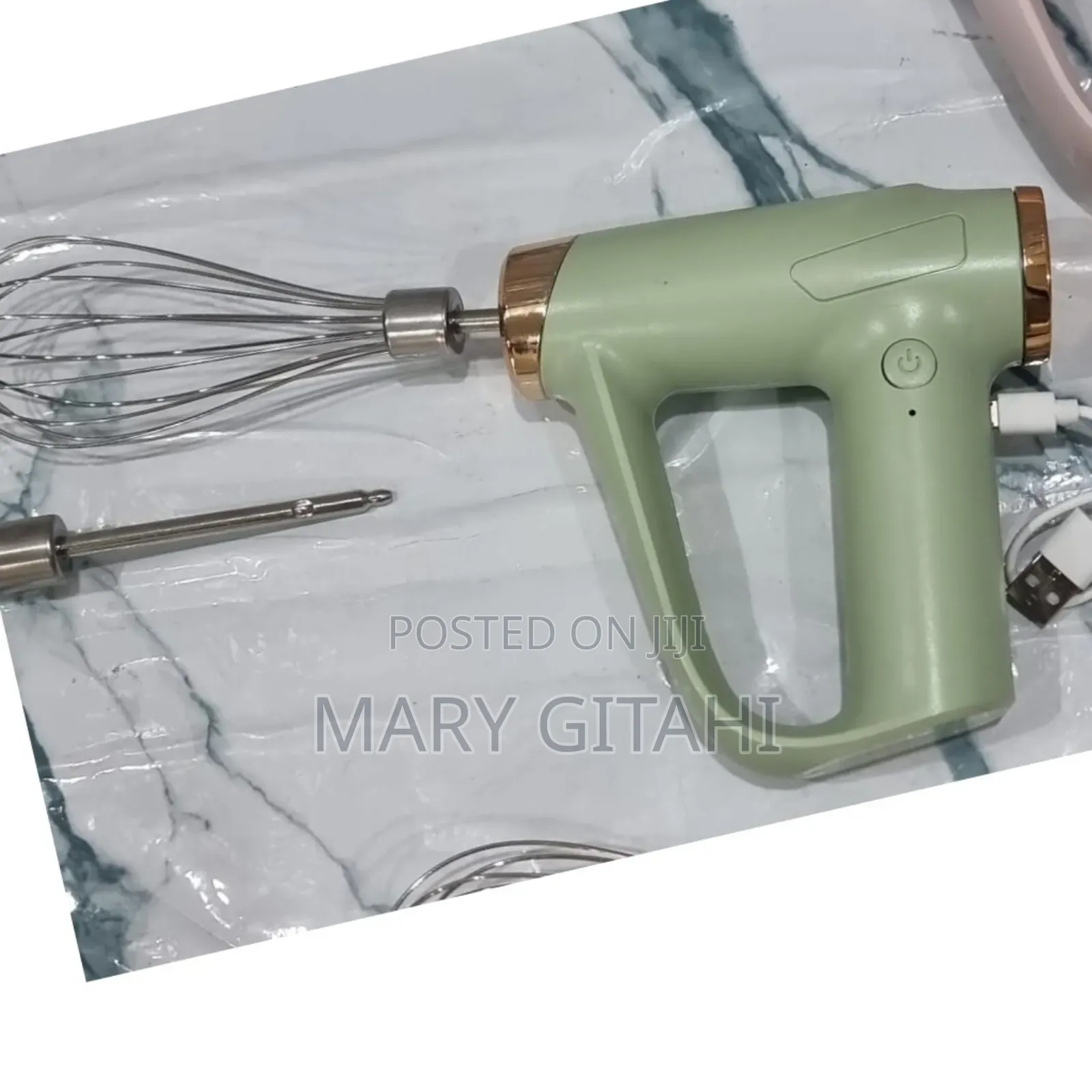 Rechargeable Wireless Hand Held Egg Beater Whisk