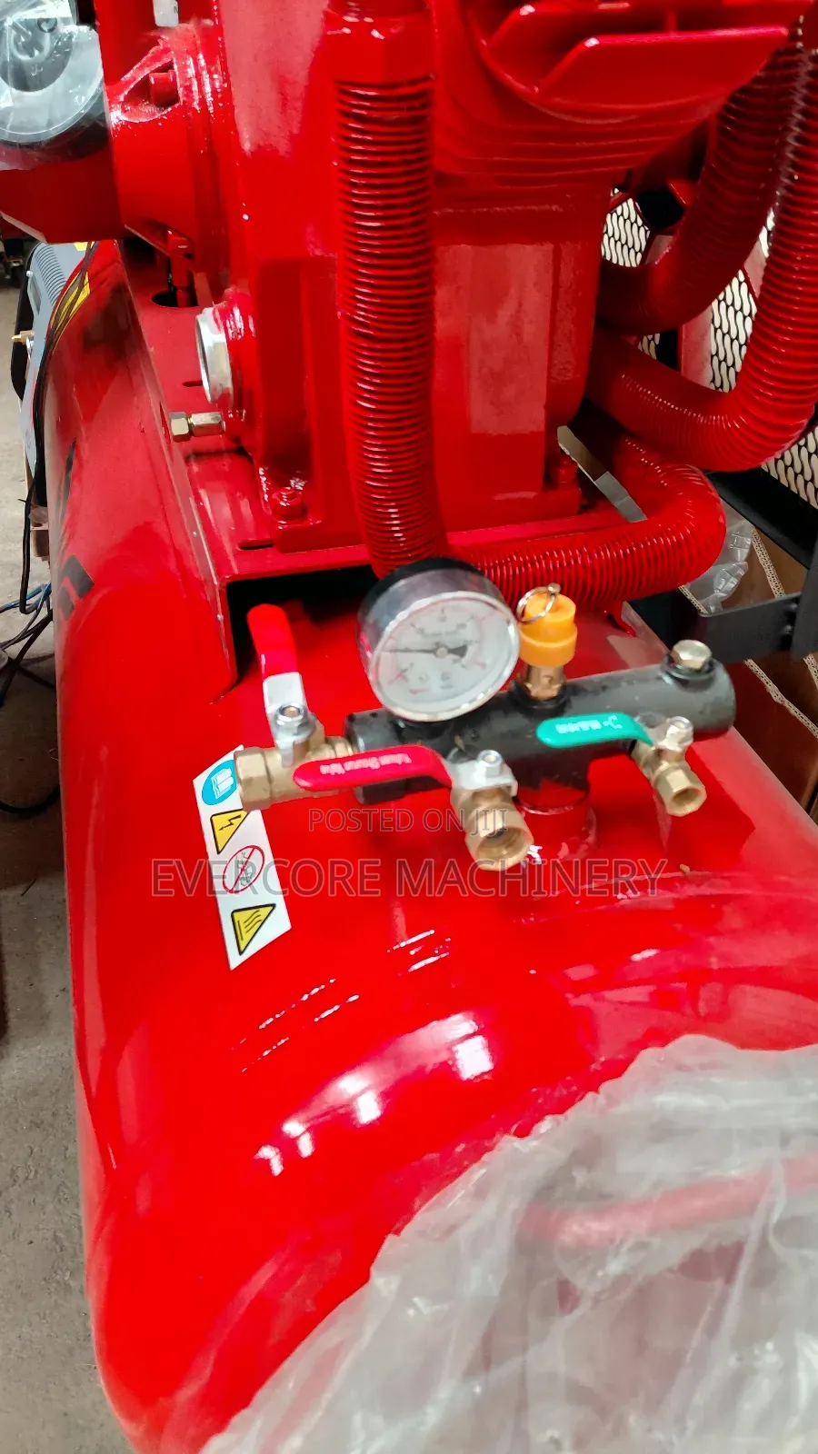 300litres Commercial Air Compressor Machine 10hp Motor 3-Phase.