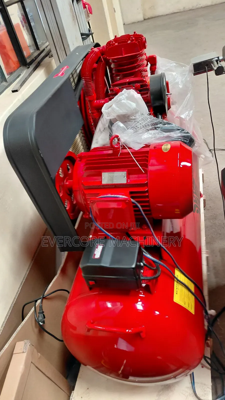 300l 3phase Air Compressor Machine 10hp Motor 12.5bar
