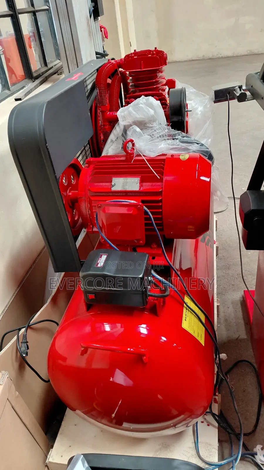 300l 3phase Air Compressor Machine 10hp Motor 12.5bar