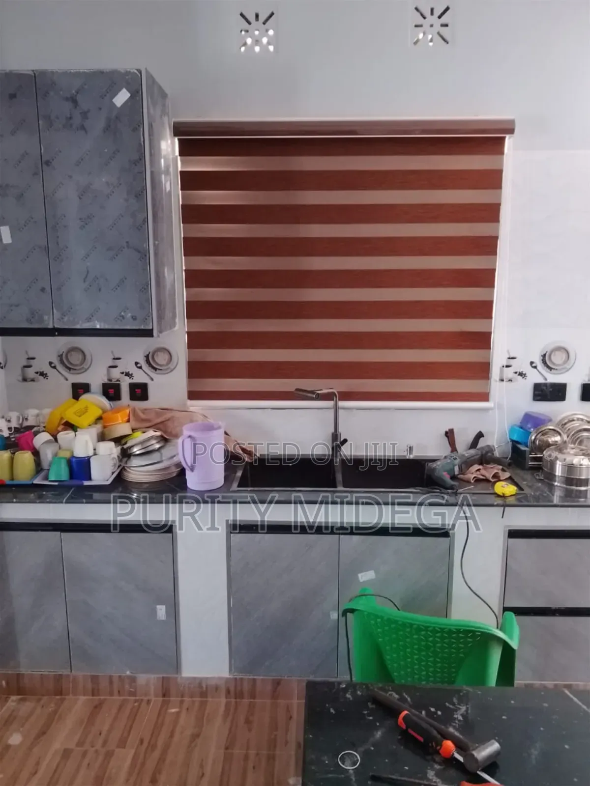 Brown Zebra Blinds Fabrics