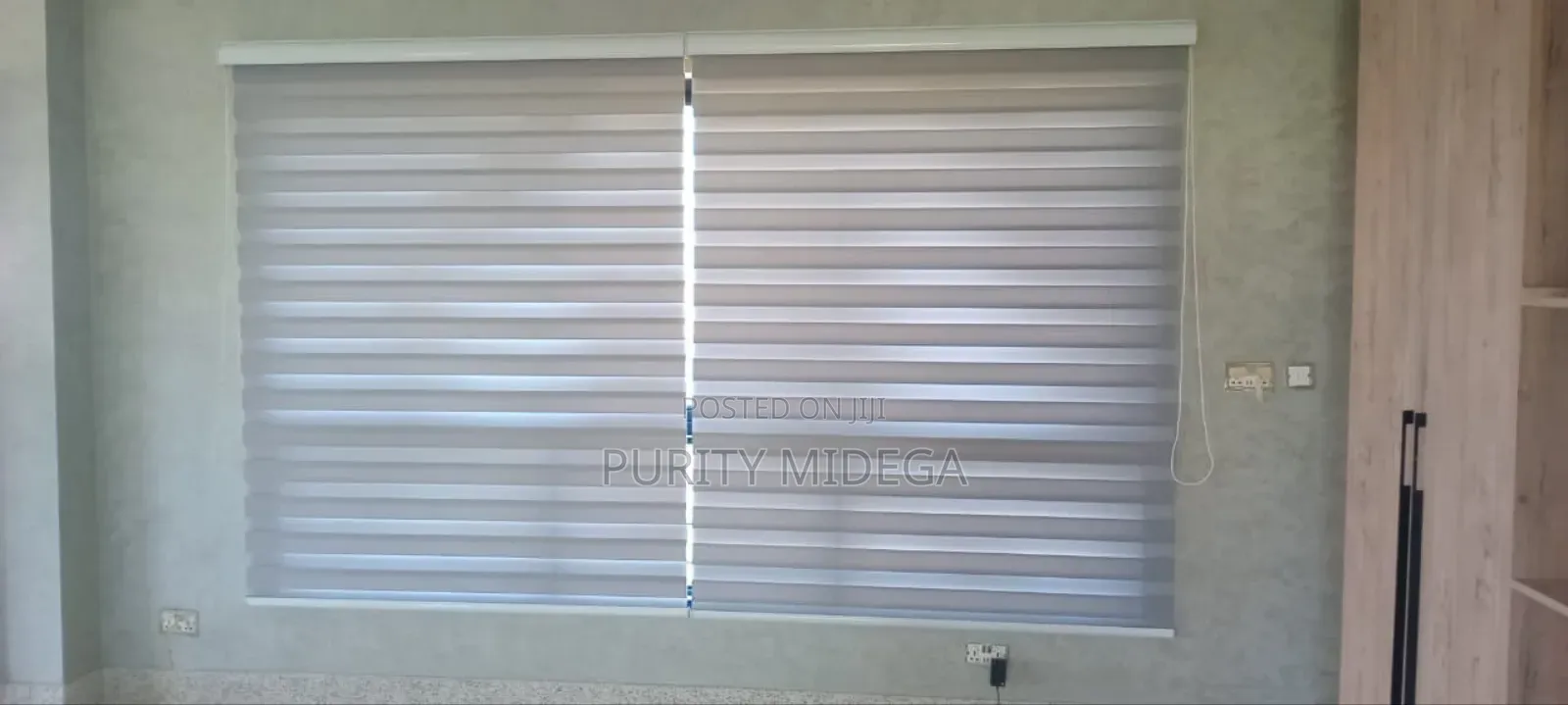 Brown Zebra Blinds Fabrics