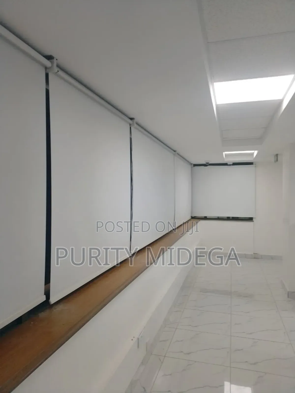 Grey Plain Black Out Roller Blinds Fabric