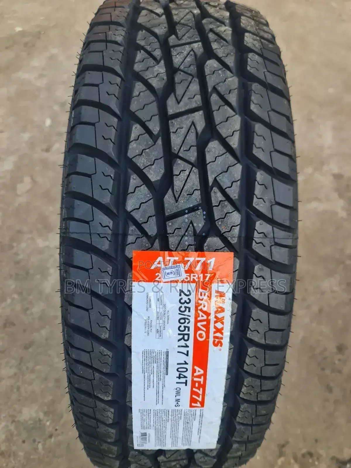 235 /65 R17 Maxxis Tyres (All Terrrain) Thailand