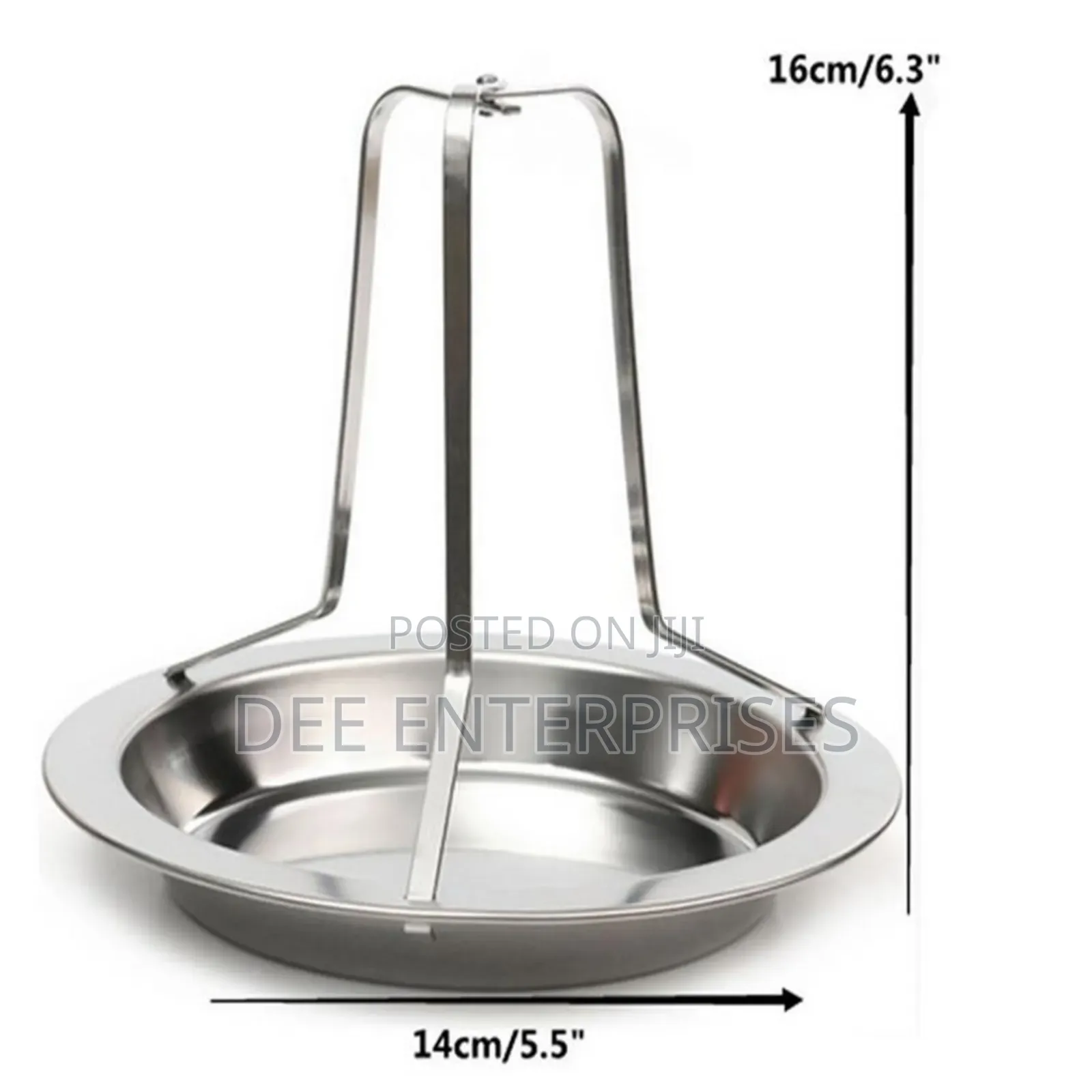 Stainless Steel Rotisserie Chicken Roaster Grill Stand