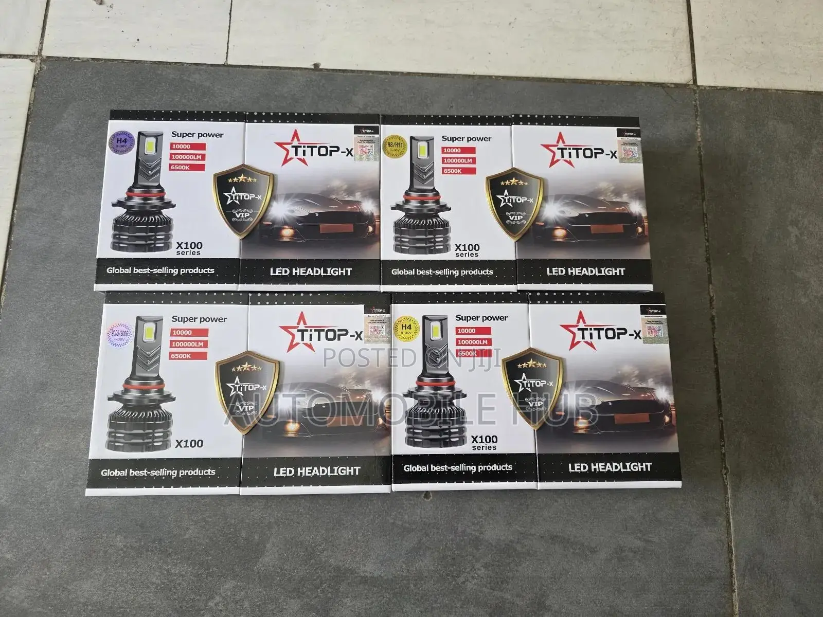 Titop X100 Led Car Bulbs | Premium Auto Lighting | Automobile Hub
