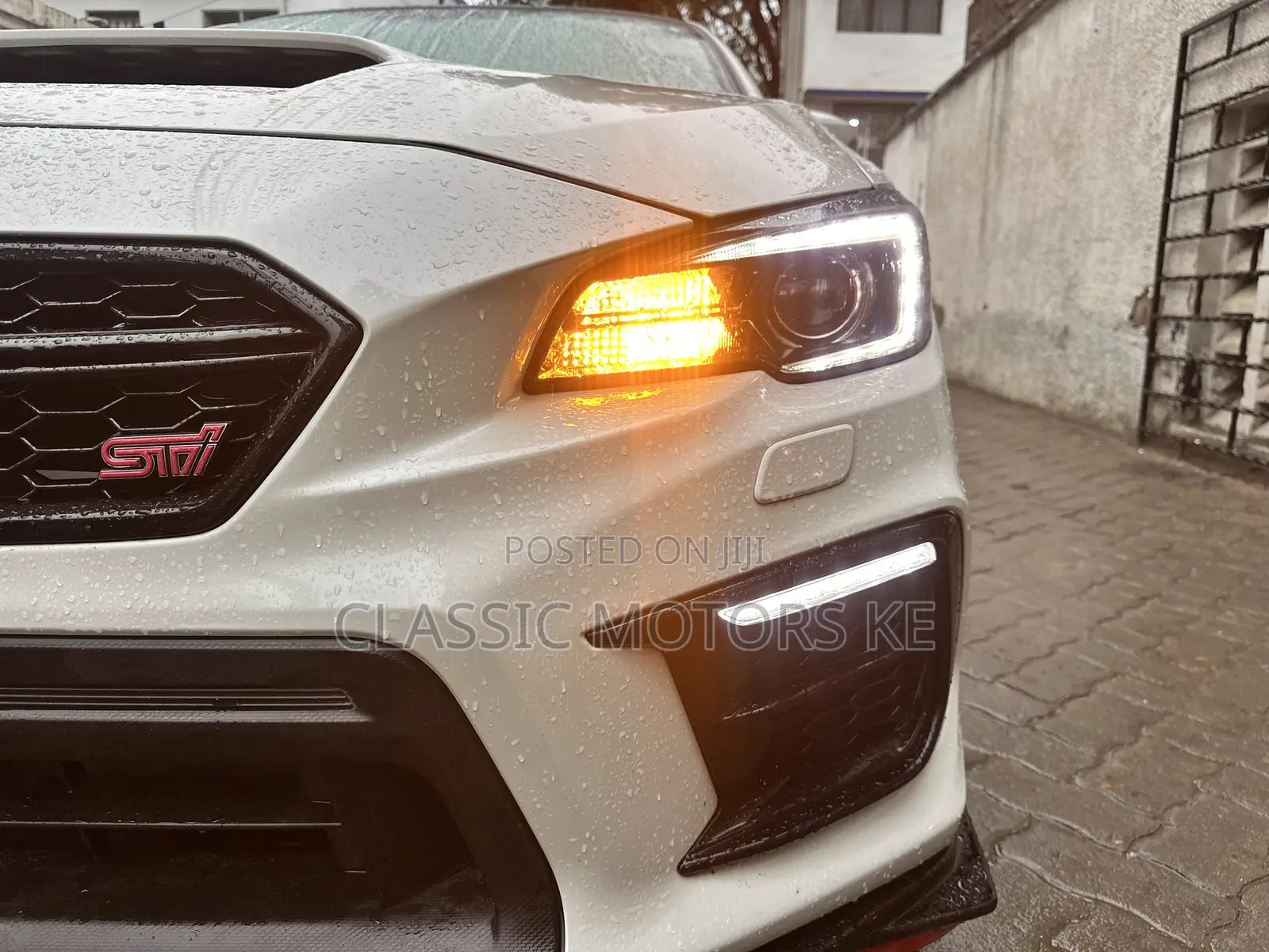 Subaru WRX STI 2019 White