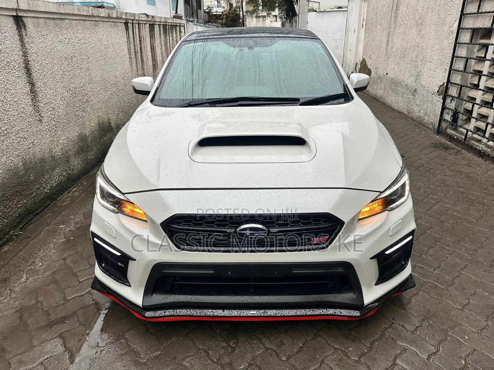 Subaru WRX STI 2019 White