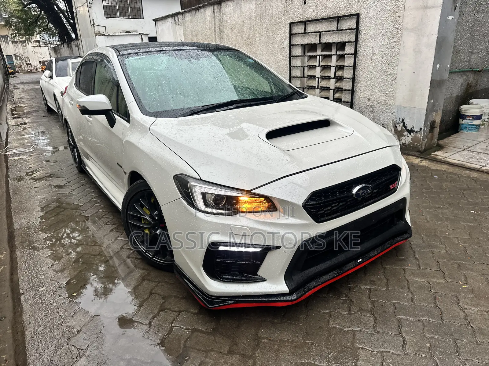 Subaru WRX STI 2019 White
