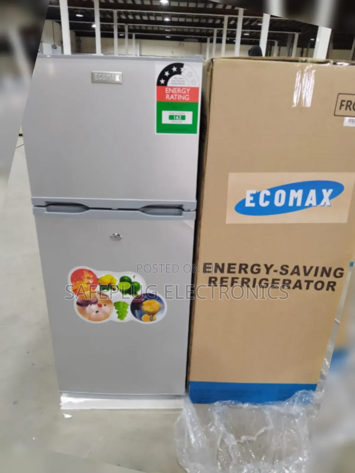 Large 118l Ecomax Refrigerator - Double Door |