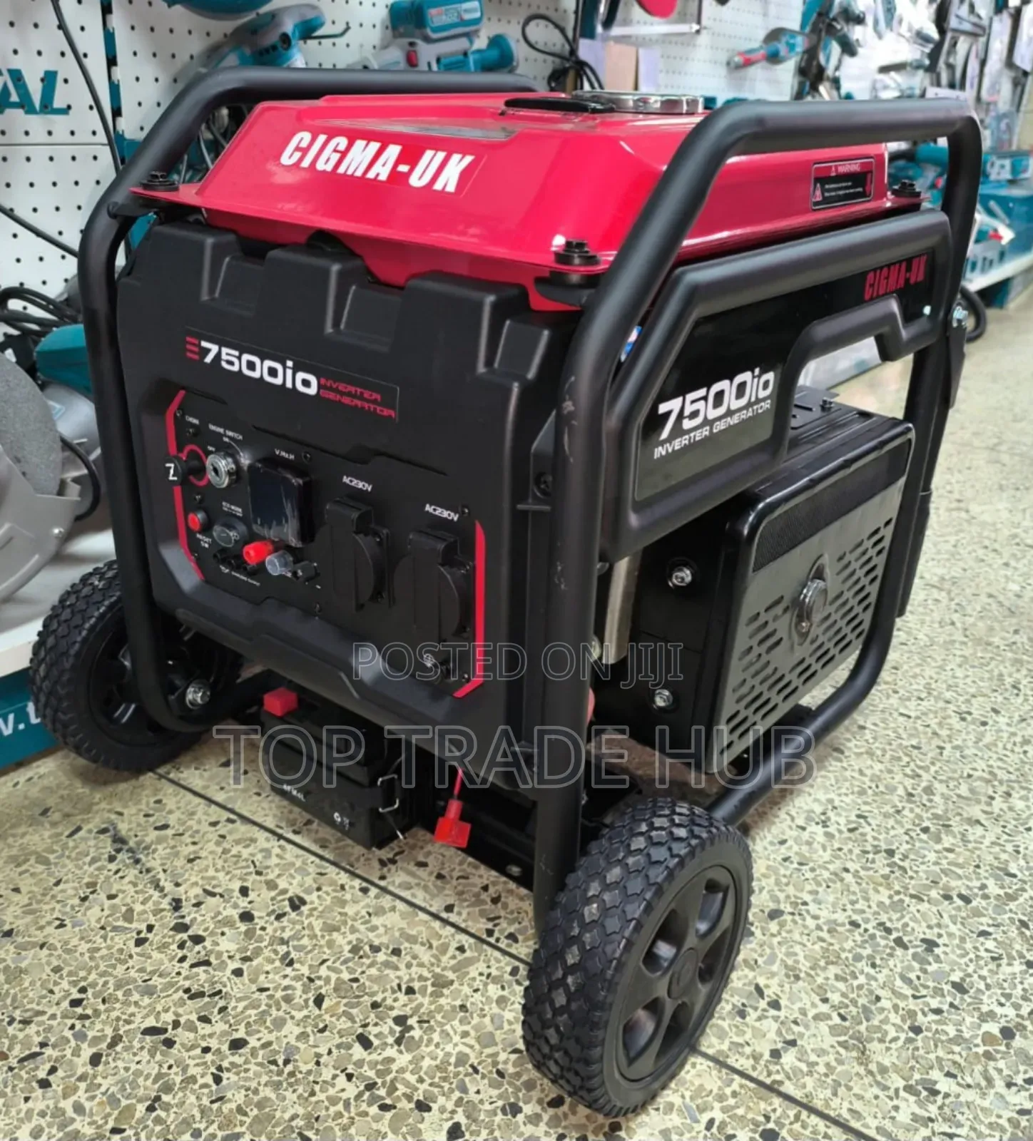 Cigma-uk 7kva Inverter Generator | Low Noise | Fuel Efficient