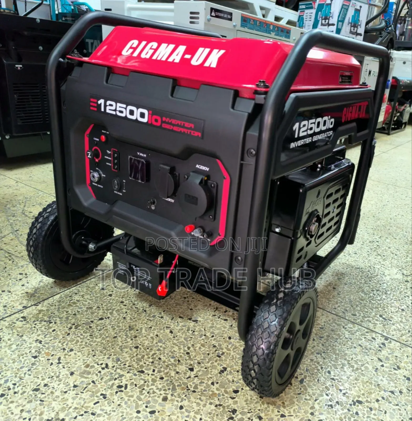 Cigma-uk Gasoline Inverter Open Type Generator 10kva