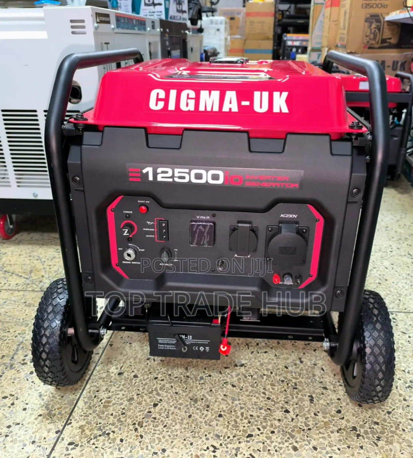 Cigma-uk Gasoline Inverter Open Type Generator 10kva