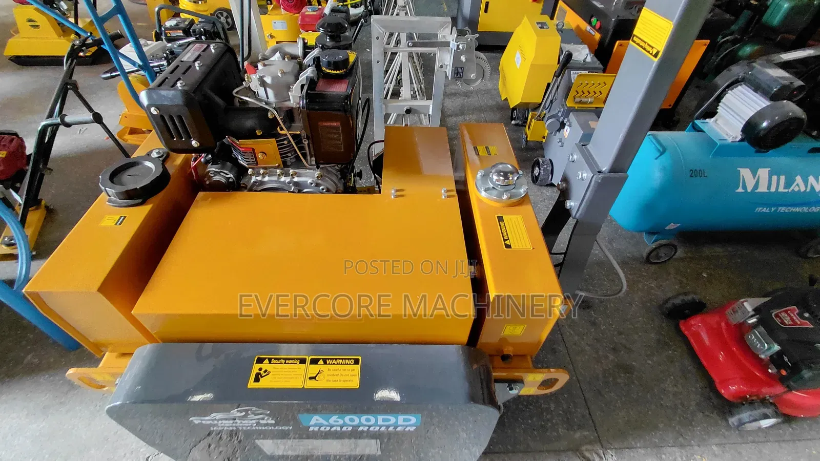 Diesel Powered Double Drum Road Roller/Compactor Machine.