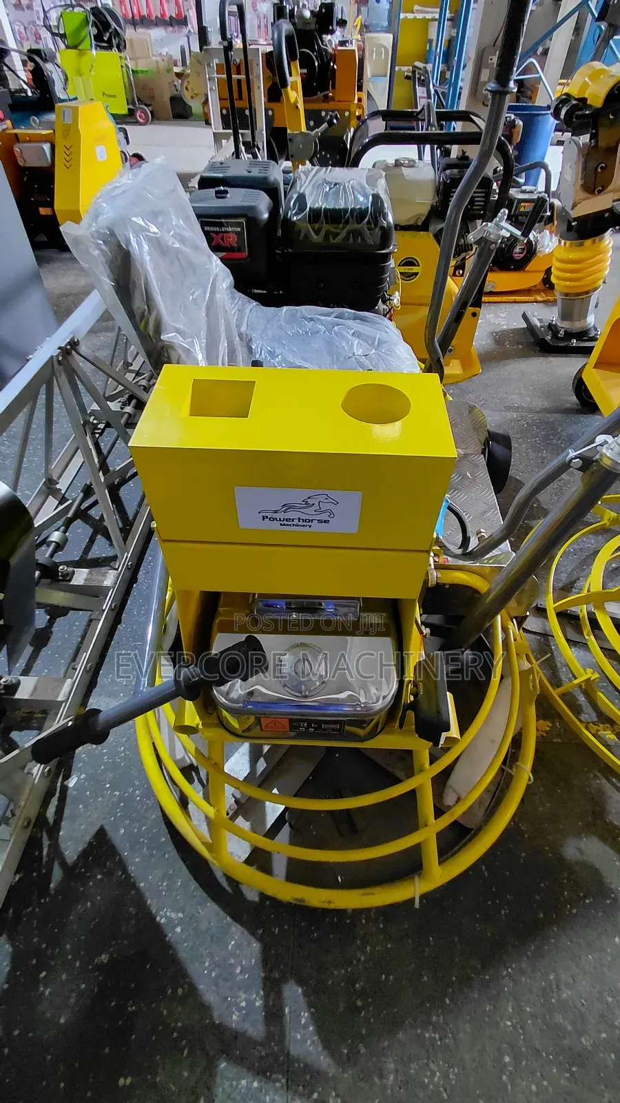 Ride-on/Sit on Power Float Machine With Petrol Engine.