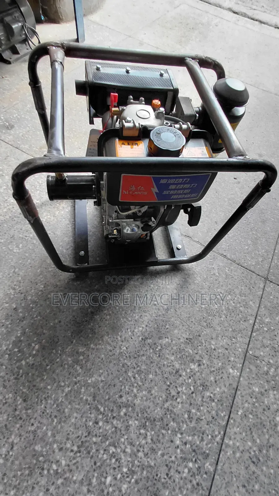 Diesel Powered Poker Vibrator Machine Without Shaft.