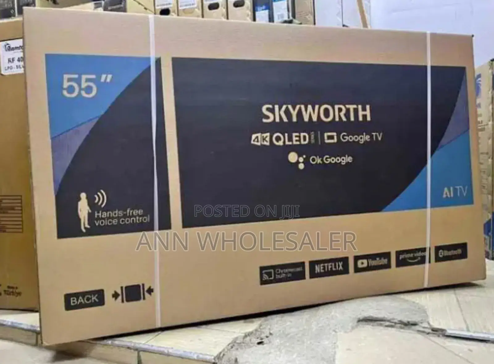 Bluetooth Enabled Skyworth 55 Inch Tv Qled