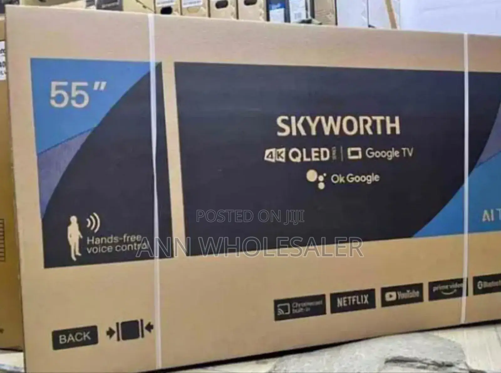 Bluetooth Enabled Skyworth 55 Inch Tv Qled