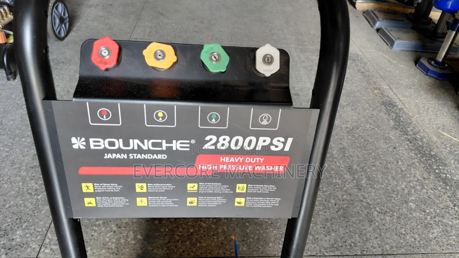 Bounche Electric 2800psi Highpressure Washer/Carwash Machine.