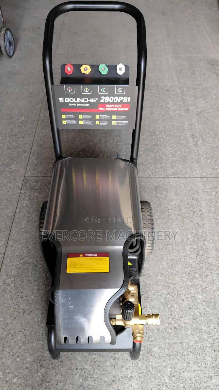 Bouche 2800psi Carwash Machine Single Phase.