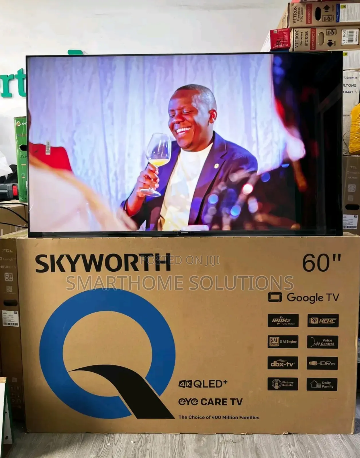 Skyworth 60 Inch Qled 2025 Google Smart Tv