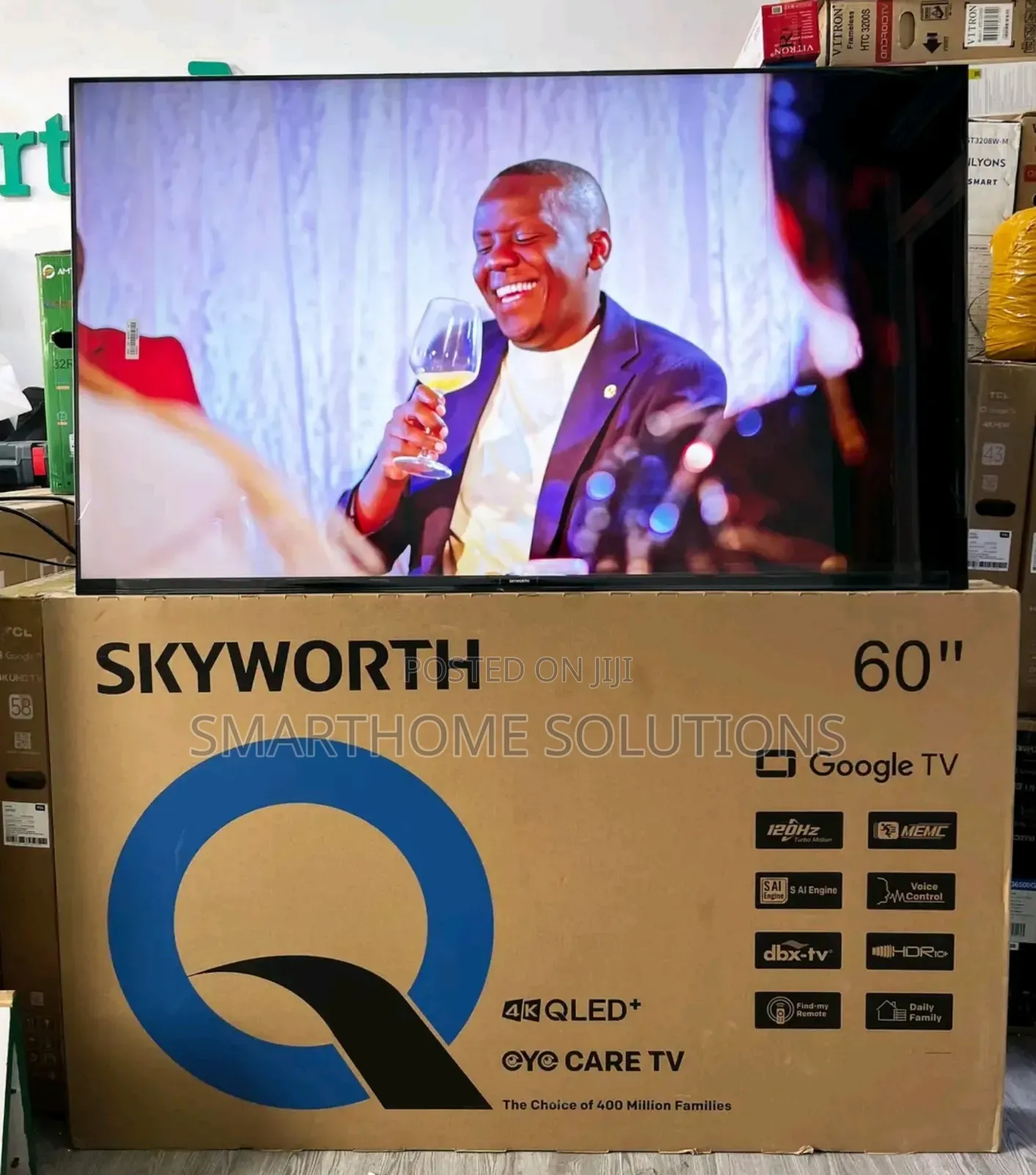 Skyworth 60 Inch Qled 2025 Google Smart Tv