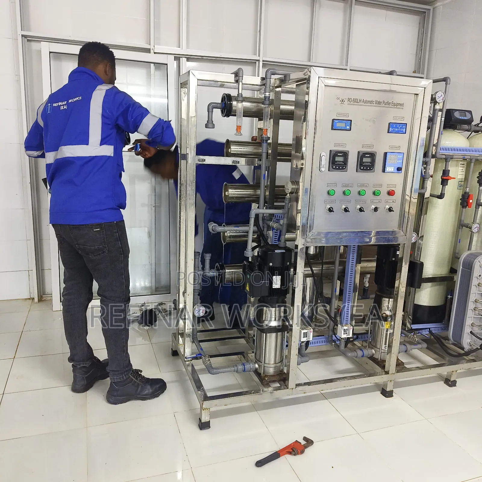 Water Softener, Iron Removal General Water Purification System Service