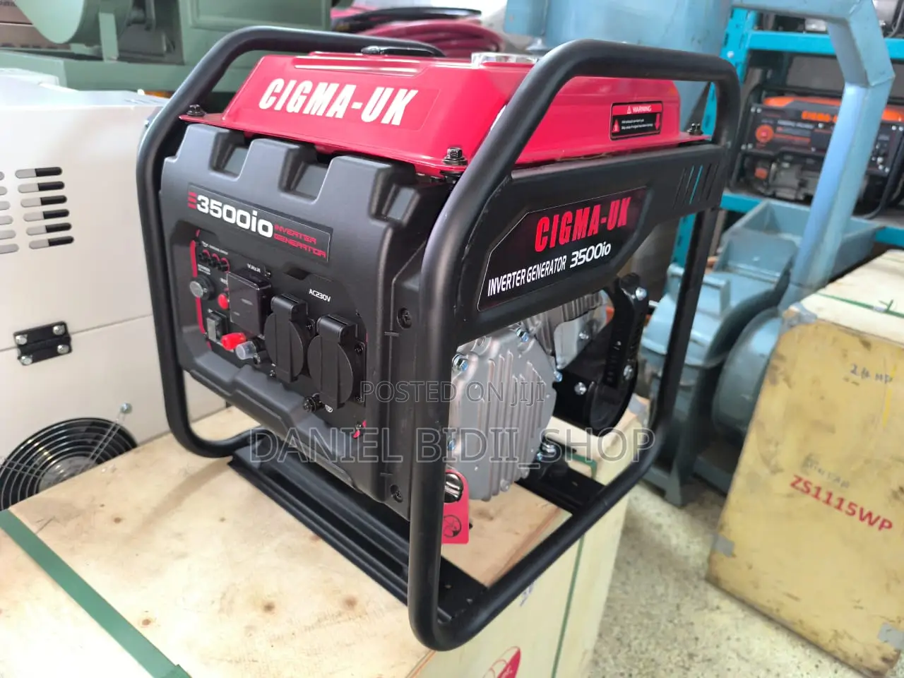 Gasoline Inverter Open Type Generator 3500io-q Cigma-uk 3.5kva