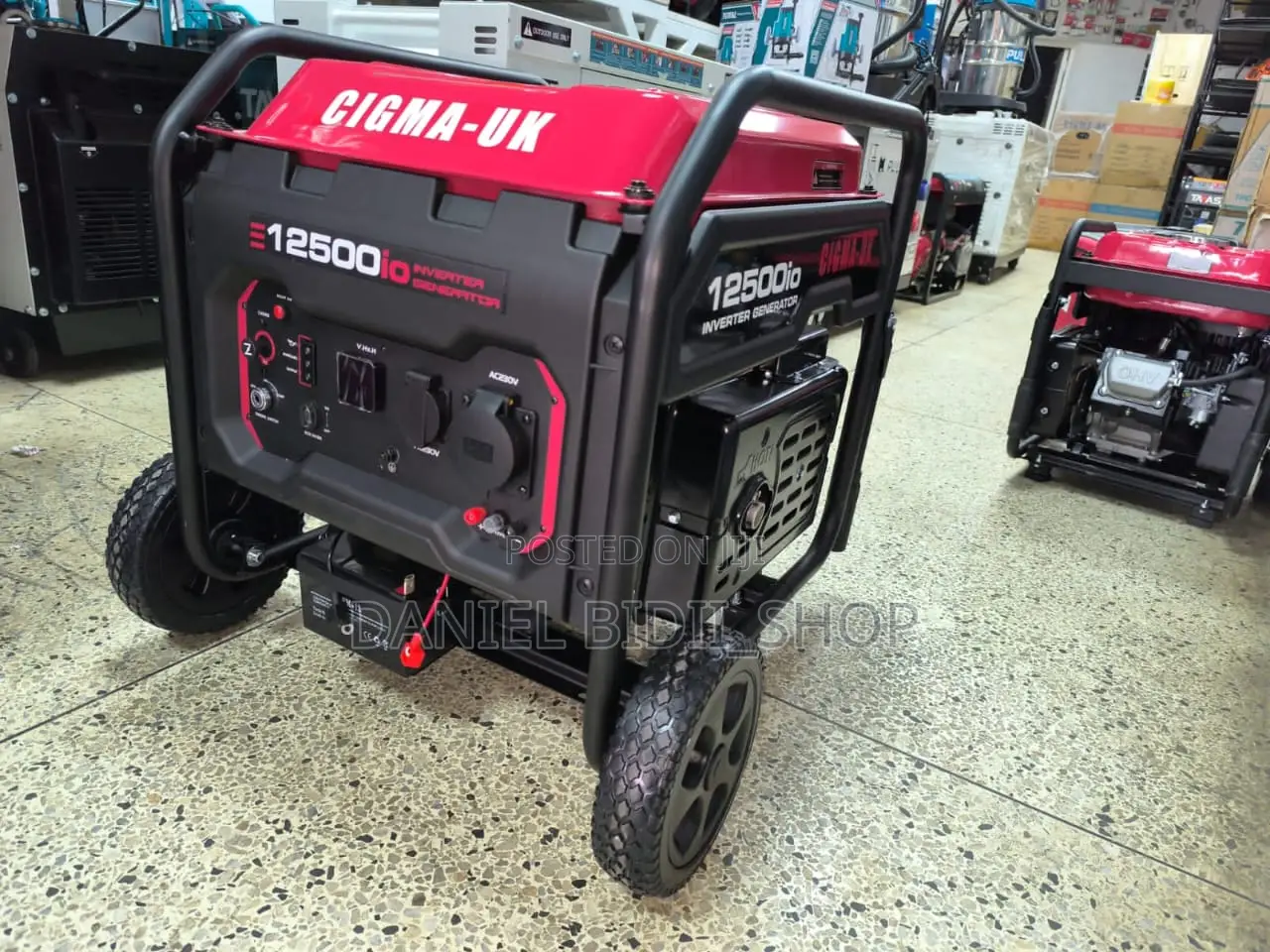 Gasoline Inverter Open Type Generator 12500io-q Cigma-uk 8.5kva