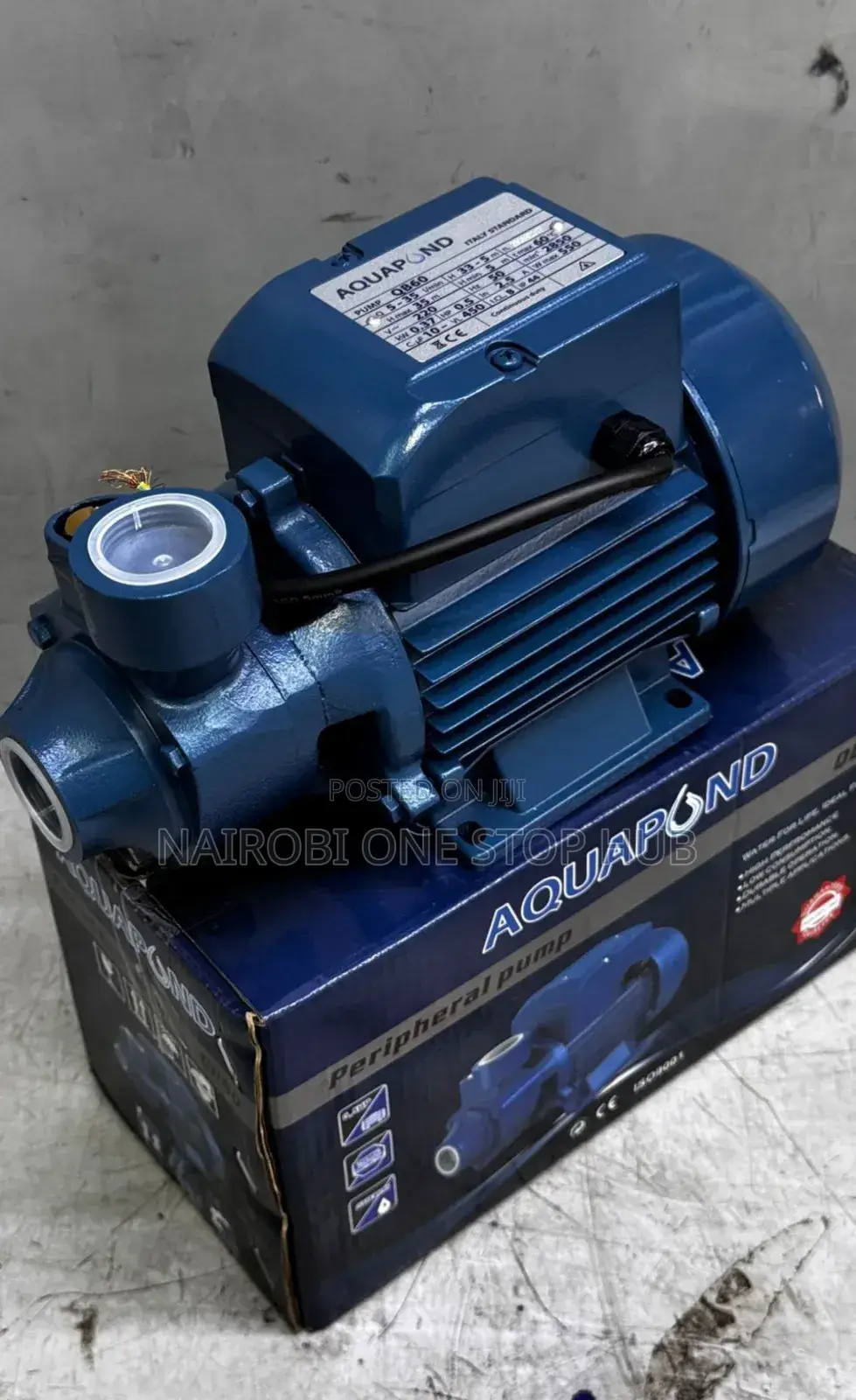 Aquapond 0.5hp Booster Pump
2"