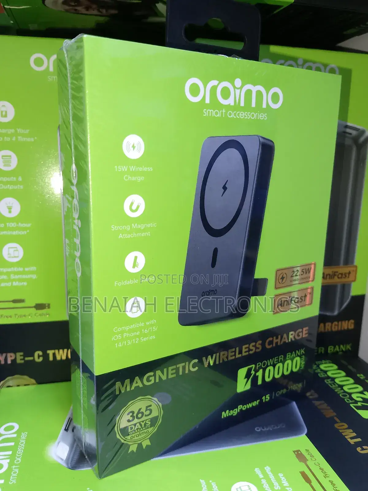 Efficient Wireless Powerbank 10000mah
