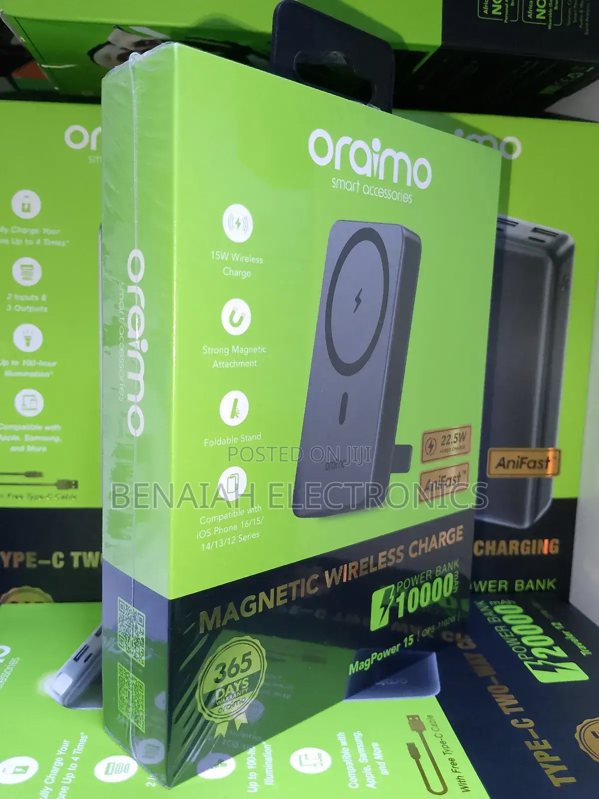 Efficient Wireless Powerbank 10000mah